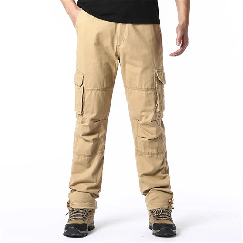 Large Pocket Loose Overalls Men's Outdoor Sports