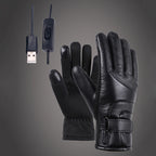 Gloves USB plug-in Electric Heated Gloves Winter
