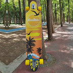 41-Inch Drop-Through Longboard for Smooth Cruising