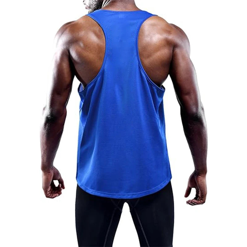 Running Tank Top Men Summer Sport Gym